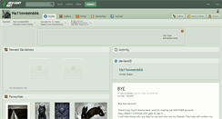 Desktop Screenshot of ha11oween666.deviantart.com