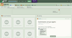 Desktop Screenshot of miss-mcl.deviantart.com