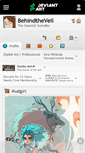 Mobile Screenshot of behindtheveil.deviantart.com