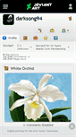 Mobile Screenshot of darksong94.deviantart.com