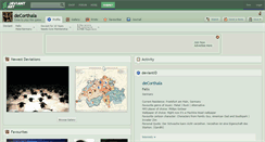 Desktop Screenshot of decorthala.deviantart.com