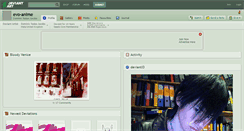 Desktop Screenshot of evo-anime.deviantart.com