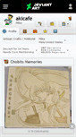 Mobile Screenshot of akicafe.deviantart.com