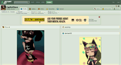 Desktop Screenshot of capitolslave.deviantart.com