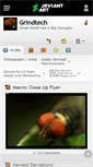 Mobile Screenshot of grindtech.deviantart.com