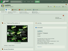 Tablet Screenshot of nullz0rz.deviantart.com