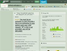Tablet Screenshot of animal-animators.deviantart.com