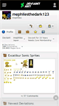 Mobile Screenshot of mephilesthedark123.deviantart.com