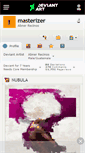 Mobile Screenshot of masterizer.deviantart.com