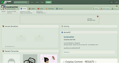 Desktop Screenshot of kuramaxhiei.deviantart.com