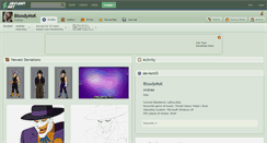 Desktop Screenshot of bloodymsk.deviantart.com