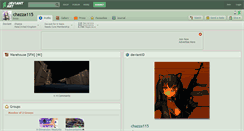 Desktop Screenshot of chazza115.deviantart.com
