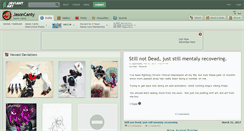 Desktop Screenshot of jasoncanty.deviantart.com