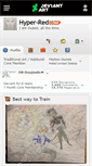 Mobile Screenshot of hyper-red.deviantart.com