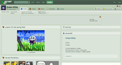 Desktop Screenshot of green-kirby.deviantart.com