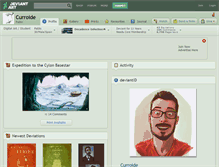 Tablet Screenshot of curroide.deviantart.com