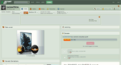 Desktop Screenshot of gagmatrom.deviantart.com