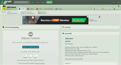 Desktop Screenshot of jahoclave.deviantart.com
