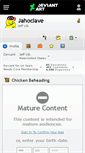 Mobile Screenshot of jahoclave.deviantart.com