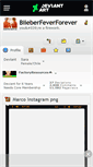 Mobile Screenshot of biieberfeverforever.deviantart.com