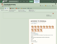 Tablet Screenshot of dorothybomeraang.deviantart.com