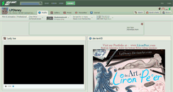 Desktop Screenshot of lpdisney.deviantart.com