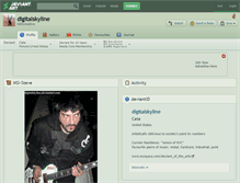 Tablet Screenshot of digitalskyline.deviantart.com