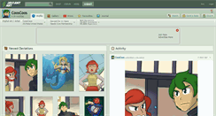 Desktop Screenshot of cooscoos.deviantart.com