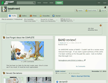 Tablet Screenshot of basakward.deviantart.com