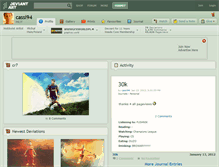 Tablet Screenshot of cassi94.deviantart.com