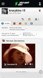 Mobile Screenshot of krorykins-15.deviantart.com