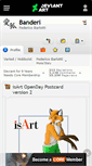 Mobile Screenshot of banderi.deviantart.com