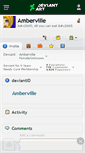 Mobile Screenshot of amberville.deviantart.com