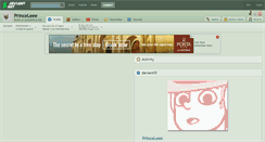 Desktop Screenshot of princeleee.deviantart.com