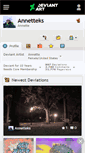 Mobile Screenshot of annetteks.deviantart.com