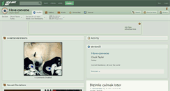 Desktop Screenshot of i-love-converse.deviantart.com