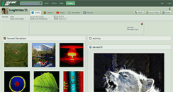 Desktop Screenshot of knightrider33.deviantart.com