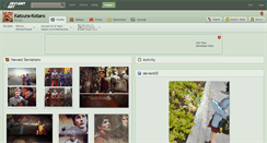 Desktop Screenshot of katsura-kotaro.deviantart.com