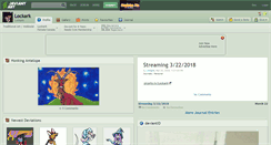 Desktop Screenshot of lockark.deviantart.com