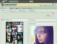 Tablet Screenshot of liquidcocaine-photos.deviantart.com