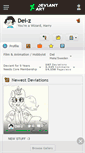 Mobile Screenshot of dei-z.deviantart.com