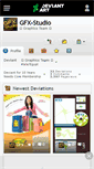 Mobile Screenshot of gfx-studio.deviantart.com