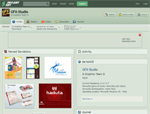 Tablet Screenshot of gfx-studio.deviantart.com