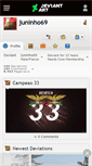 Mobile Screenshot of juninho69.deviantart.com