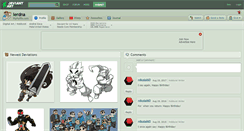 Desktop Screenshot of ierdna.deviantart.com