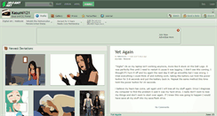 Desktop Screenshot of kasumi121.deviantart.com