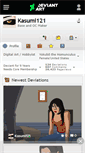 Mobile Screenshot of kasumi121.deviantart.com