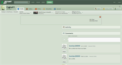 Desktop Screenshot of cygnux1.deviantart.com