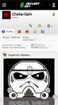 Mobile Screenshot of cheka-gam.deviantart.com
