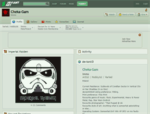 Tablet Screenshot of cheka-gam.deviantart.com